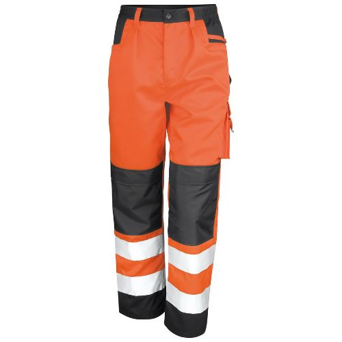 Result Safeguard Safety Cargo Trousers Orange